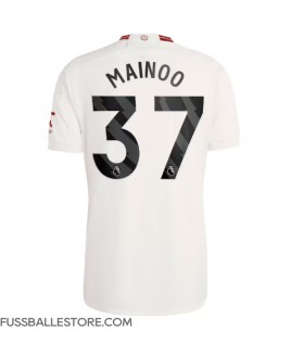 Günstige Manchester United Kobbie Mainoo #37 3rd trikot 2023-24 Kurzarm